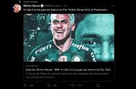 Milton Neves causa polêmica no Twitter ao sugerir que Pedro Guilherme saia do Flamengo e vá para o Palmeiras