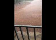 VÍDEO: moradores registram chuva de granizo no interior da Paraíba
