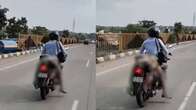 VÍDEO: indiano é flagrado carregando corpo da esposa na traseira da moto, na rodovia que liga Nagpur a Jabalpur